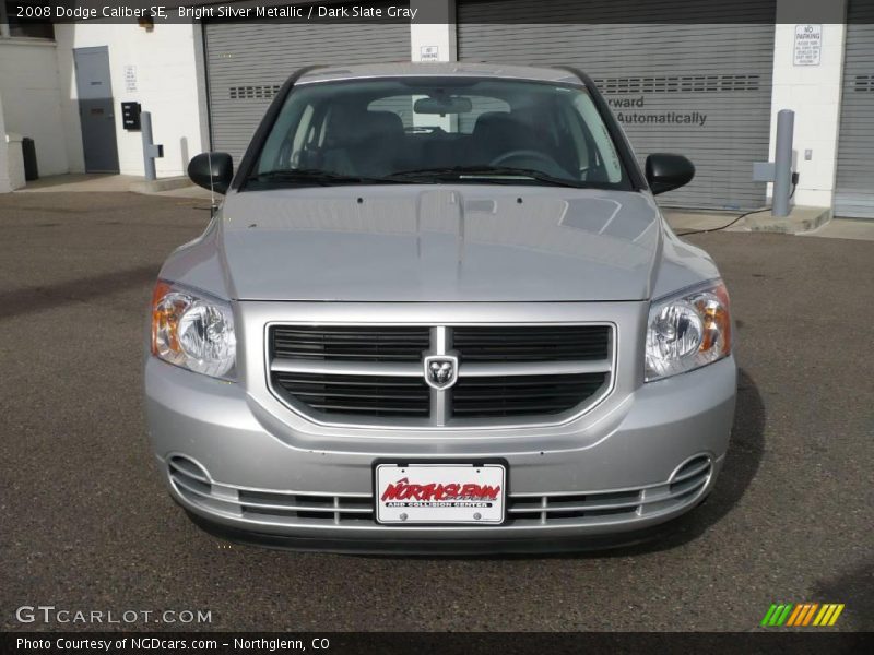 Bright Silver Metallic / Dark Slate Gray 2008 Dodge Caliber SE