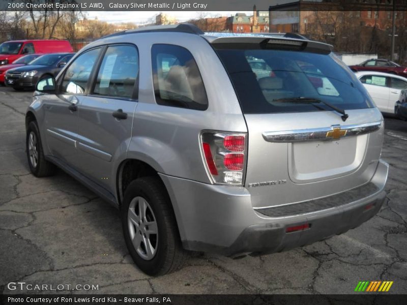 Galaxy Silver Metallic / Light Gray 2006 Chevrolet Equinox LS AWD