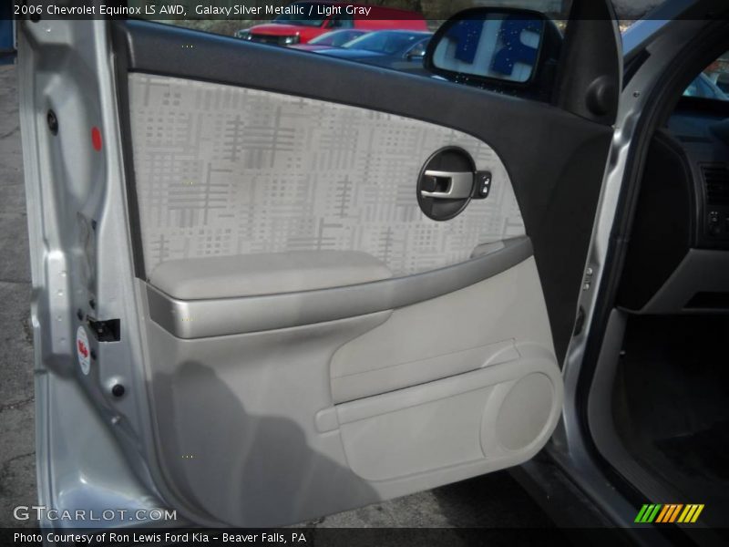 Galaxy Silver Metallic / Light Gray 2006 Chevrolet Equinox LS AWD