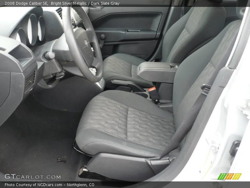 Bright Silver Metallic / Dark Slate Gray 2008 Dodge Caliber SE