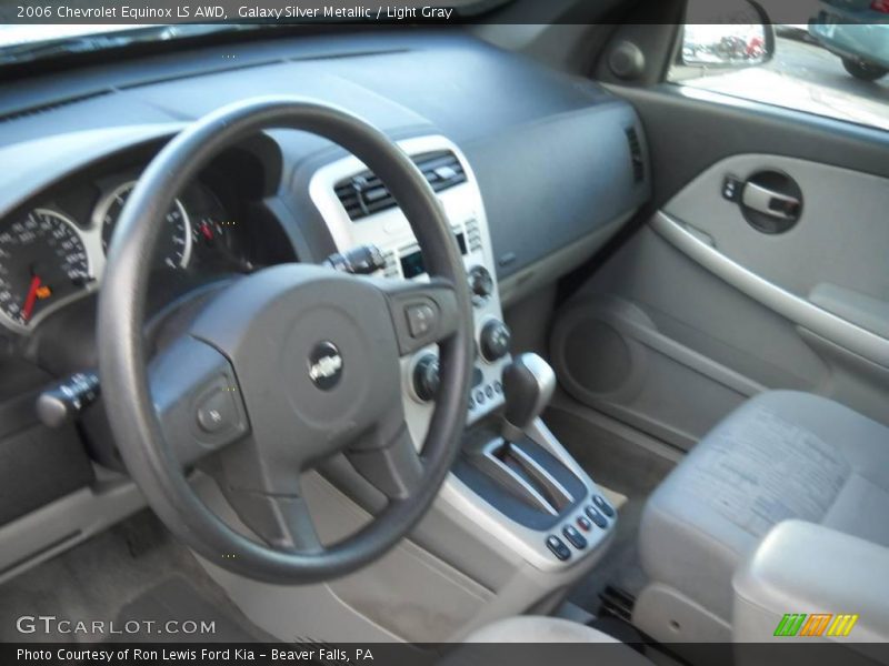 Galaxy Silver Metallic / Light Gray 2006 Chevrolet Equinox LS AWD