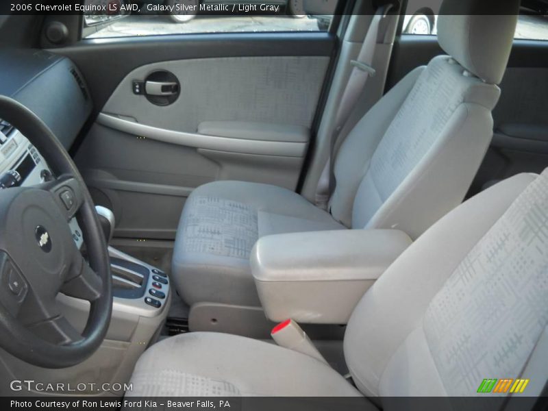 Galaxy Silver Metallic / Light Gray 2006 Chevrolet Equinox LS AWD
