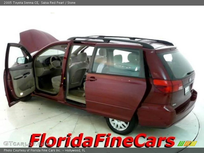 Salsa Red Pearl / Stone 2005 Toyota Sienna CE
