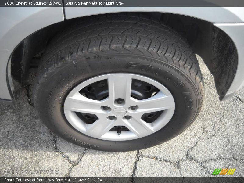 Galaxy Silver Metallic / Light Gray 2006 Chevrolet Equinox LS AWD
