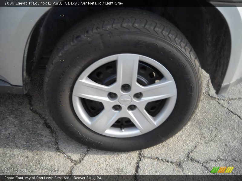 Galaxy Silver Metallic / Light Gray 2006 Chevrolet Equinox LS AWD