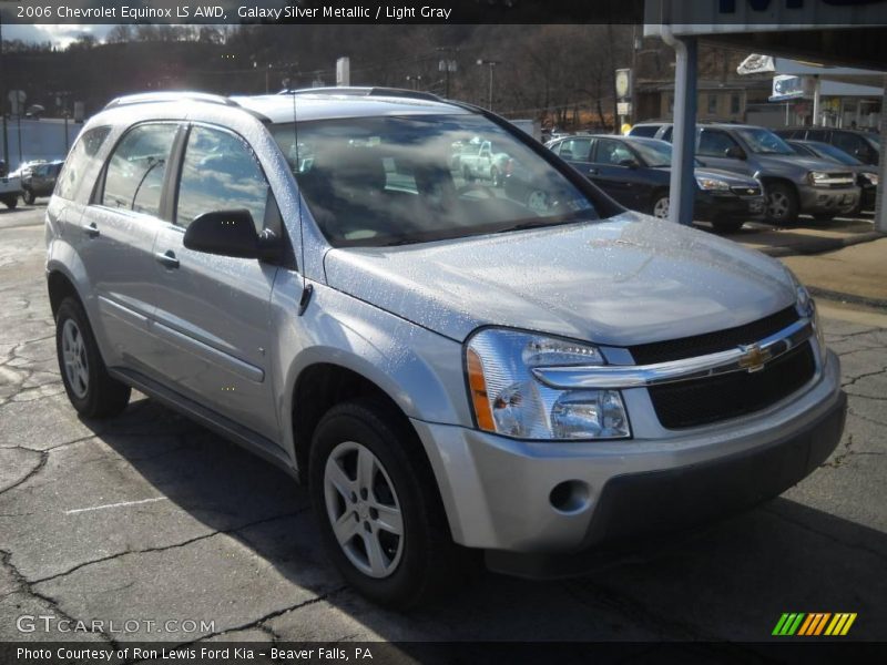 Galaxy Silver Metallic / Light Gray 2006 Chevrolet Equinox LS AWD