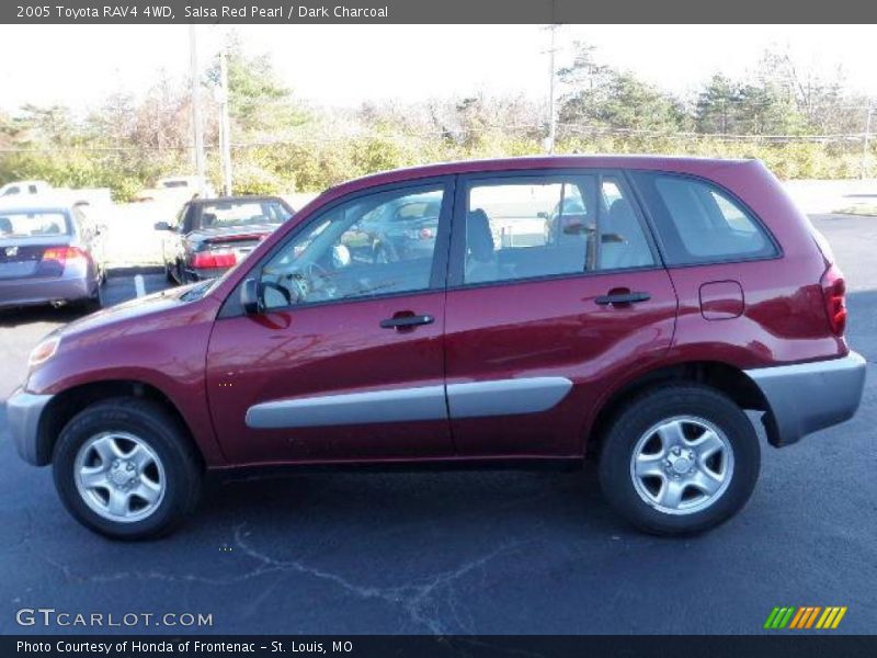 Salsa Red Pearl / Dark Charcoal 2005 Toyota RAV4 4WD