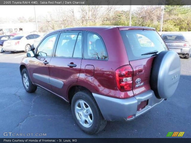 Salsa Red Pearl / Dark Charcoal 2005 Toyota RAV4 4WD