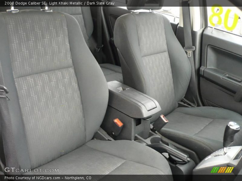 Light Khaki Metallic / Dark Slate Gray 2008 Dodge Caliber SE