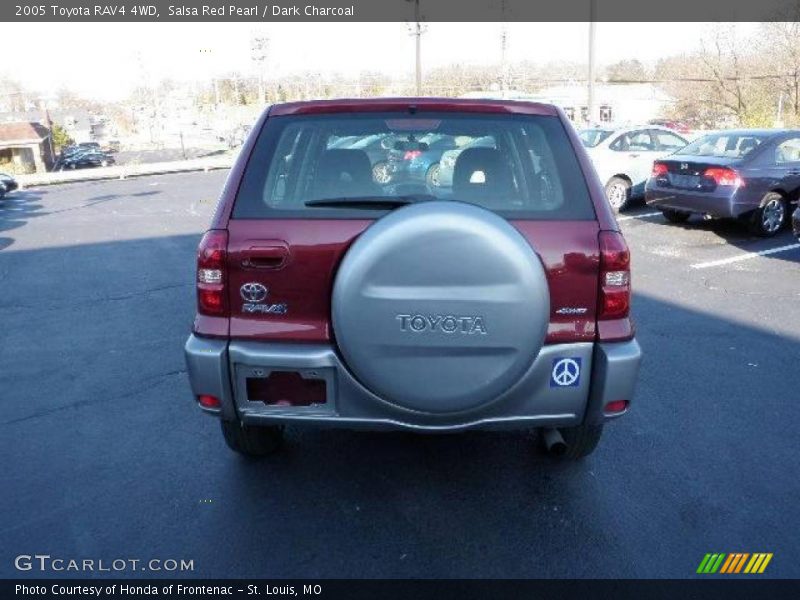 Salsa Red Pearl / Dark Charcoal 2005 Toyota RAV4 4WD