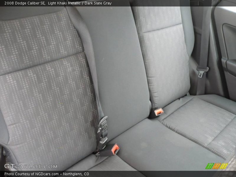 Light Khaki Metallic / Dark Slate Gray 2008 Dodge Caliber SE