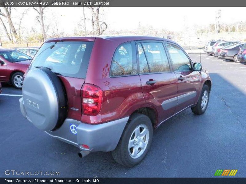 Salsa Red Pearl / Dark Charcoal 2005 Toyota RAV4 4WD