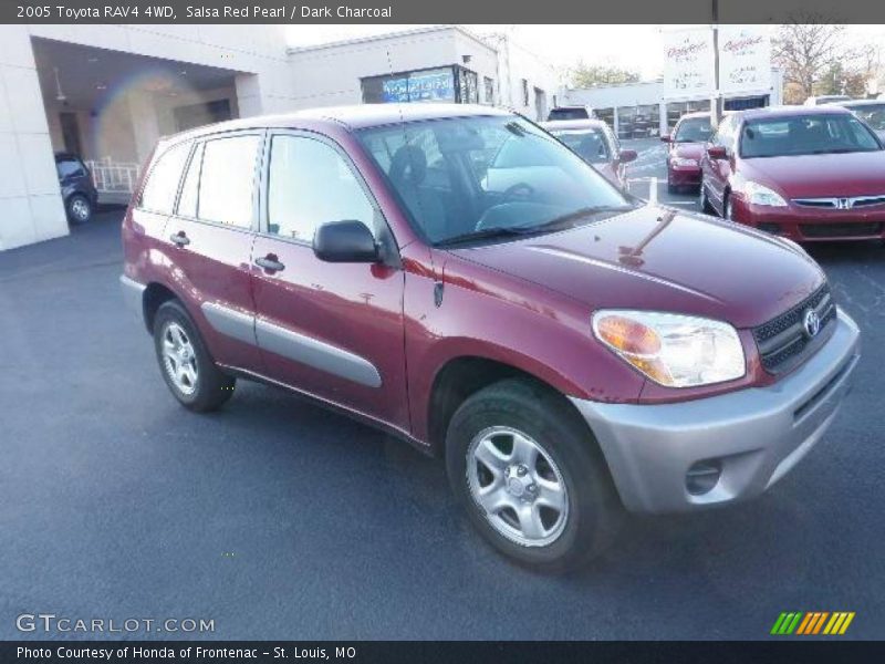 Salsa Red Pearl / Dark Charcoal 2005 Toyota RAV4 4WD