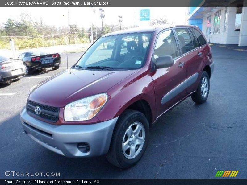Salsa Red Pearl / Dark Charcoal 2005 Toyota RAV4 4WD