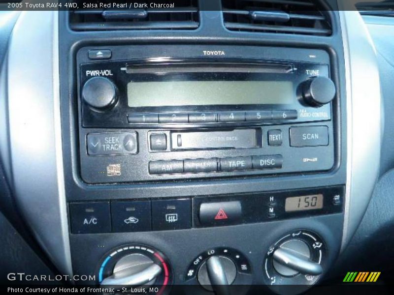 Salsa Red Pearl / Dark Charcoal 2005 Toyota RAV4 4WD
