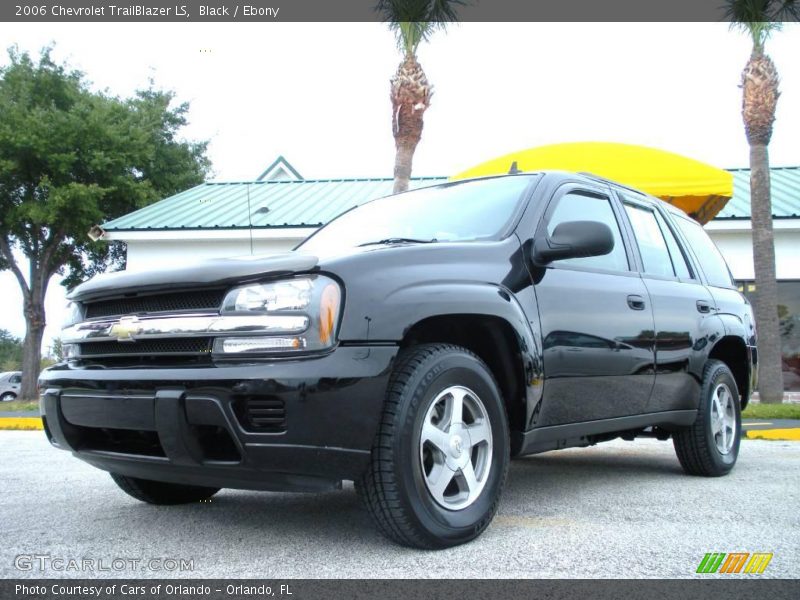 Black / Ebony 2006 Chevrolet TrailBlazer LS