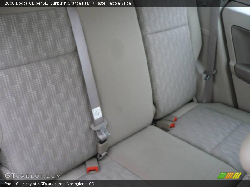 Sunburst Orange Pearl / Pastel Pebble Beige 2008 Dodge Caliber SE