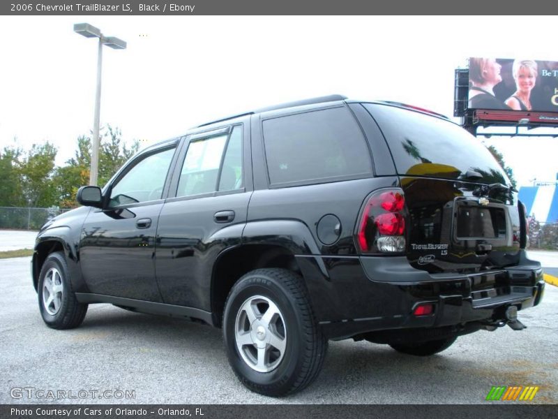 Black / Ebony 2006 Chevrolet TrailBlazer LS