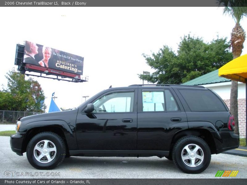 Black / Ebony 2006 Chevrolet TrailBlazer LS