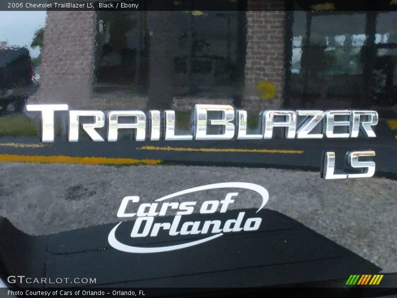 Black / Ebony 2006 Chevrolet TrailBlazer LS