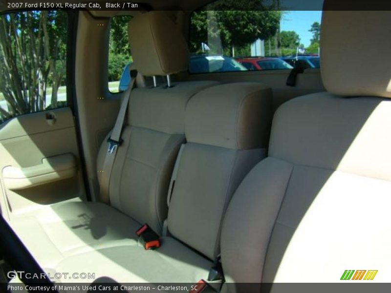 Black / Tan 2007 Ford F150 XL Regular Cab