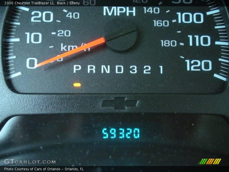 Black / Ebony 2006 Chevrolet TrailBlazer LS