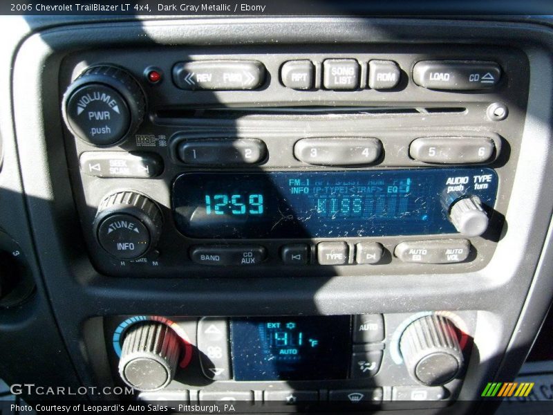 Dark Gray Metallic / Ebony 2006 Chevrolet TrailBlazer LT 4x4