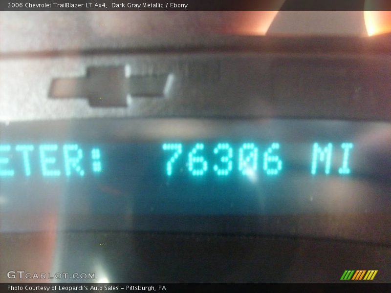 Dark Gray Metallic / Ebony 2006 Chevrolet TrailBlazer LT 4x4