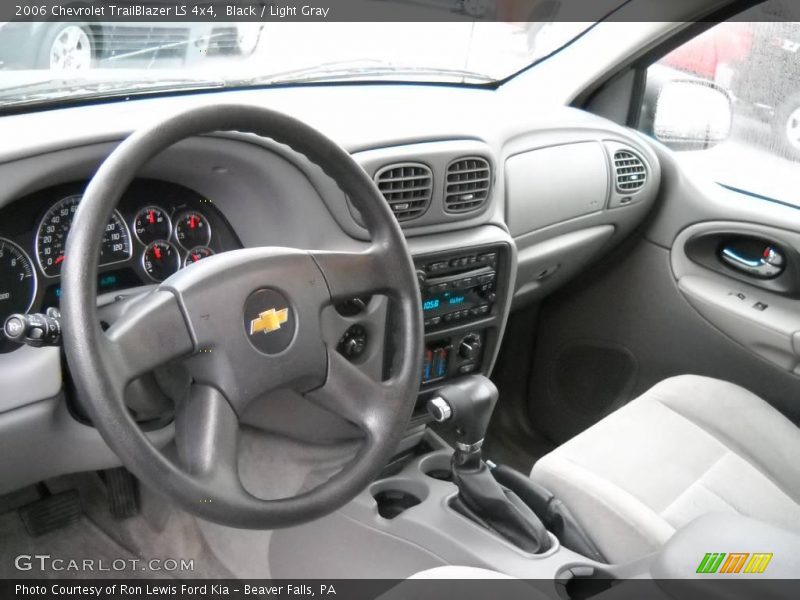 Black / Light Gray 2006 Chevrolet TrailBlazer LS 4x4