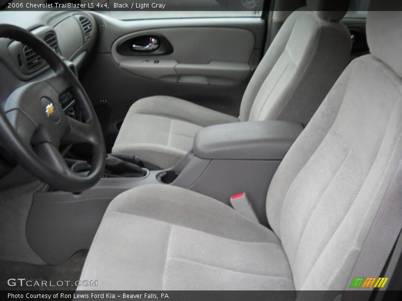 Black / Light Gray 2006 Chevrolet TrailBlazer LS 4x4