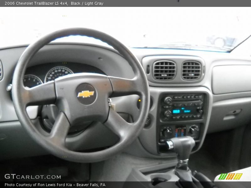 Black / Light Gray 2006 Chevrolet TrailBlazer LS 4x4