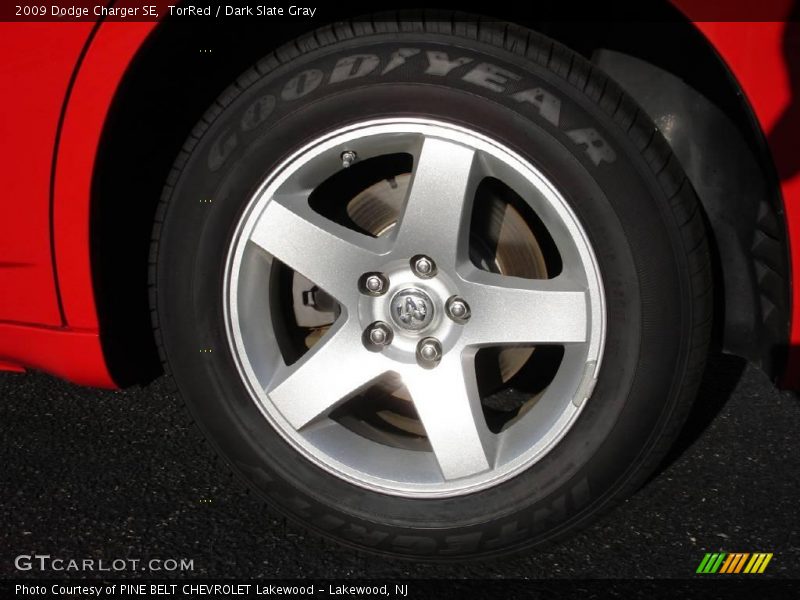 TorRed / Dark Slate Gray 2009 Dodge Charger SE