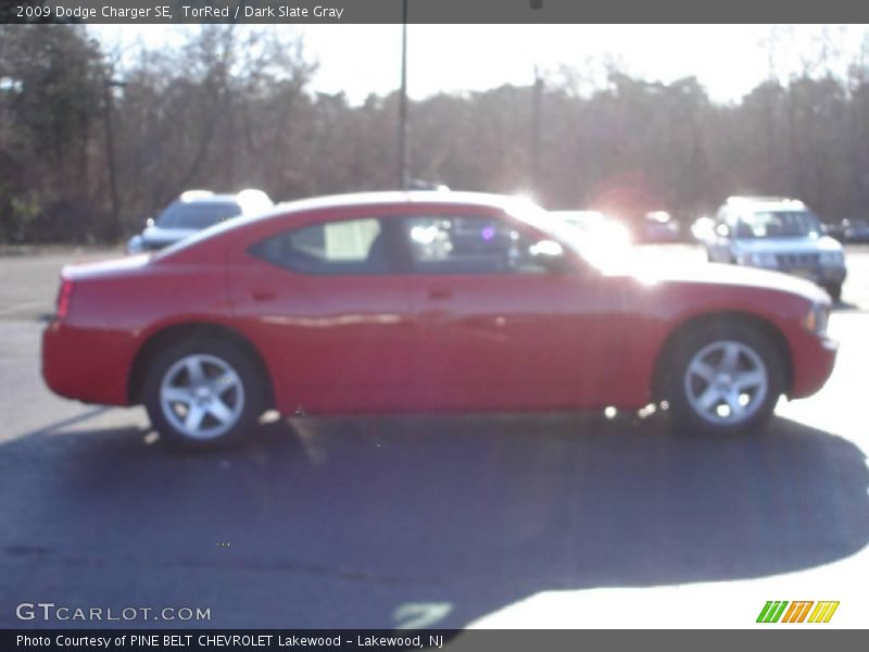 TorRed / Dark Slate Gray 2009 Dodge Charger SE