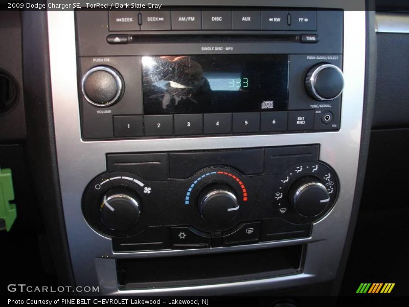 TorRed / Dark Slate Gray 2009 Dodge Charger SE