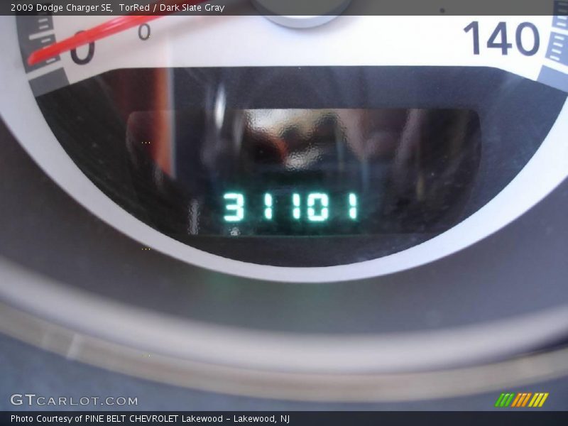 TorRed / Dark Slate Gray 2009 Dodge Charger SE