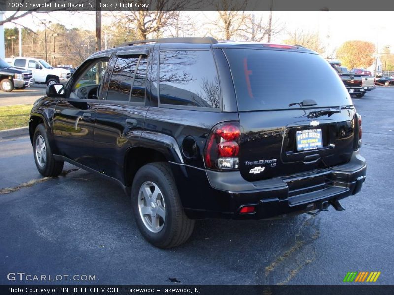 Black / Light Gray 2006 Chevrolet TrailBlazer LS
