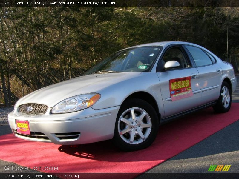 Silver Frost Metallic / Medium/Dark Flint 2007 Ford Taurus SEL