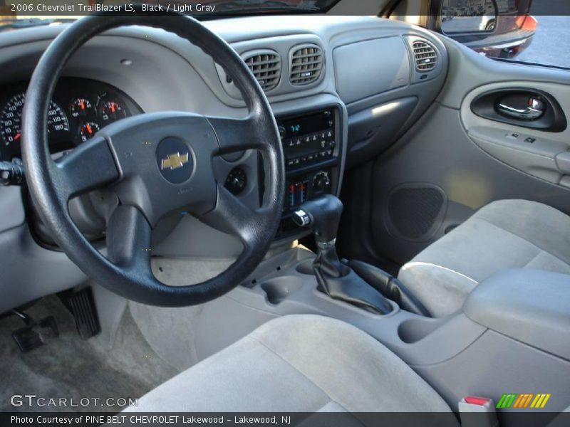 Black / Light Gray 2006 Chevrolet TrailBlazer LS