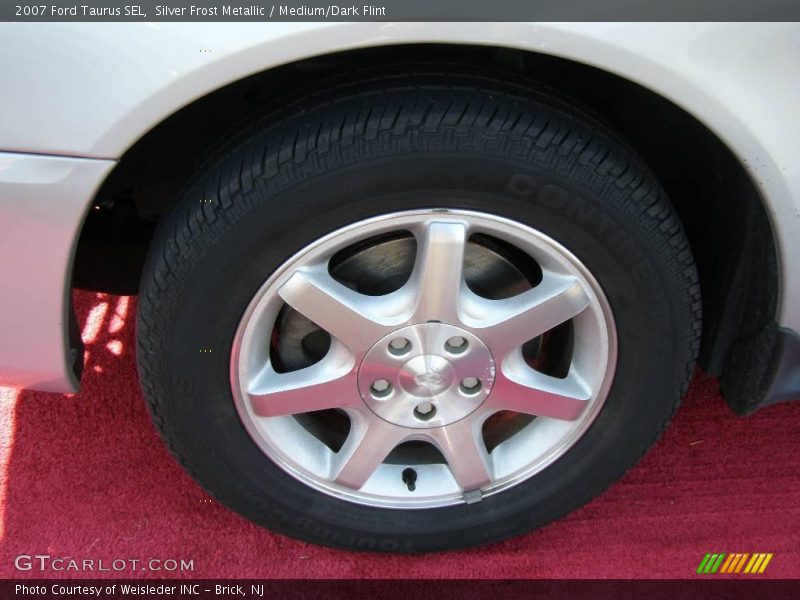 Silver Frost Metallic / Medium/Dark Flint 2007 Ford Taurus SEL