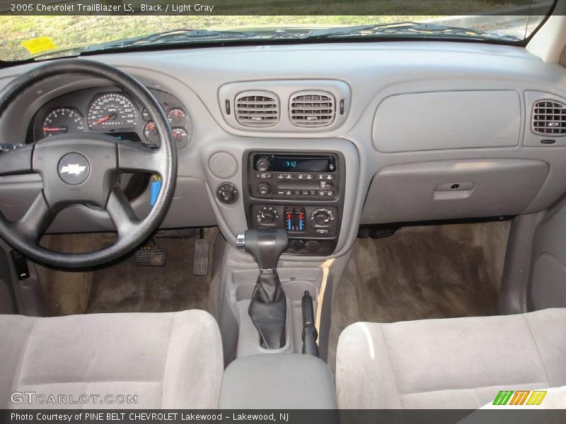 Black / Light Gray 2006 Chevrolet TrailBlazer LS