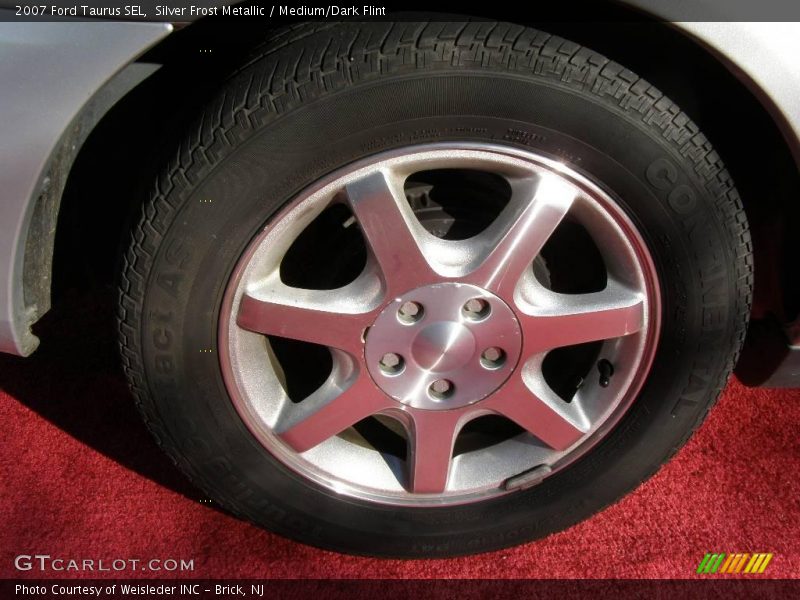Silver Frost Metallic / Medium/Dark Flint 2007 Ford Taurus SEL