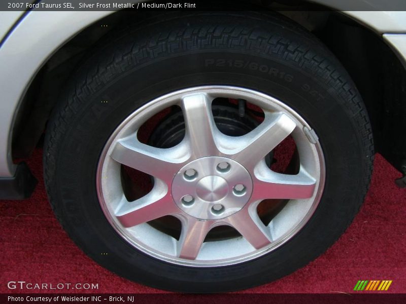 Silver Frost Metallic / Medium/Dark Flint 2007 Ford Taurus SEL