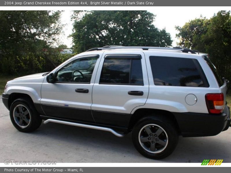 Bright Silver Metallic / Dark Slate Gray 2004 Jeep Grand Cherokee Freedom Edition 4x4