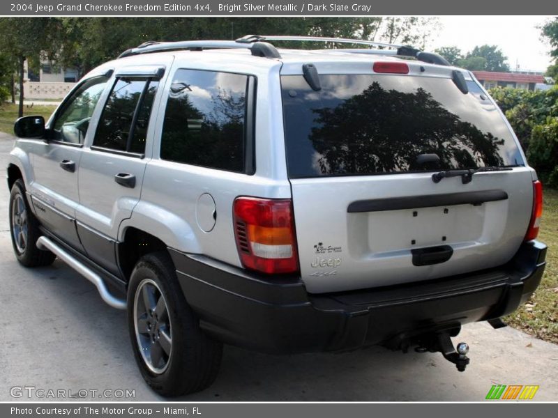 Bright Silver Metallic / Dark Slate Gray 2004 Jeep Grand Cherokee Freedom Edition 4x4