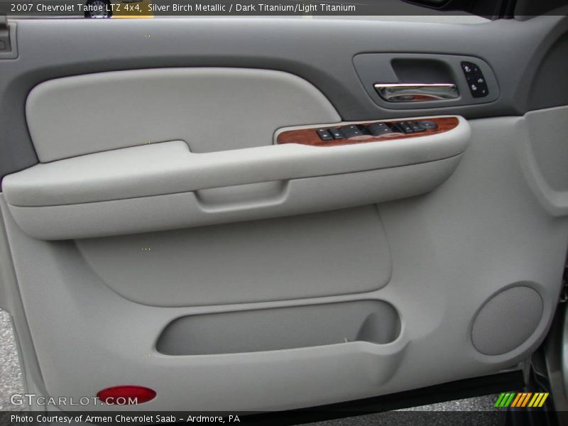 Silver Birch Metallic / Dark Titanium/Light Titanium 2007 Chevrolet Tahoe LTZ 4x4