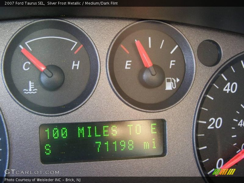 Silver Frost Metallic / Medium/Dark Flint 2007 Ford Taurus SEL