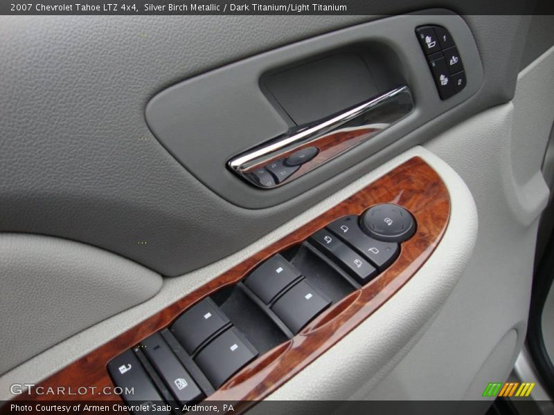 Silver Birch Metallic / Dark Titanium/Light Titanium 2007 Chevrolet Tahoe LTZ 4x4
