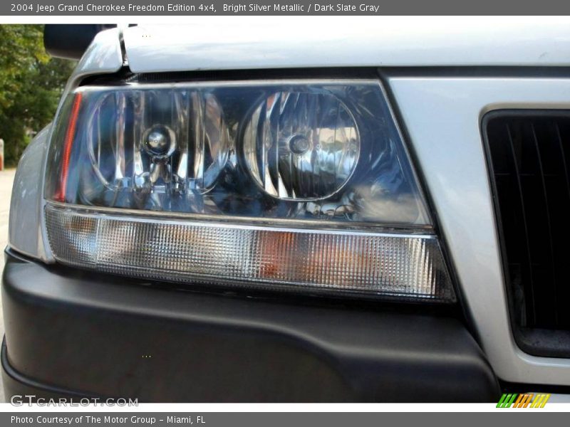 Bright Silver Metallic / Dark Slate Gray 2004 Jeep Grand Cherokee Freedom Edition 4x4