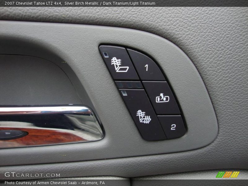 Silver Birch Metallic / Dark Titanium/Light Titanium 2007 Chevrolet Tahoe LTZ 4x4