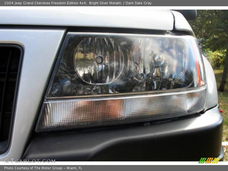 Bright Silver Metallic / Dark Slate Gray 2004 Jeep Grand Cherokee Freedom Edition 4x4